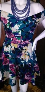 Emerald Sundae floral print dress size Large